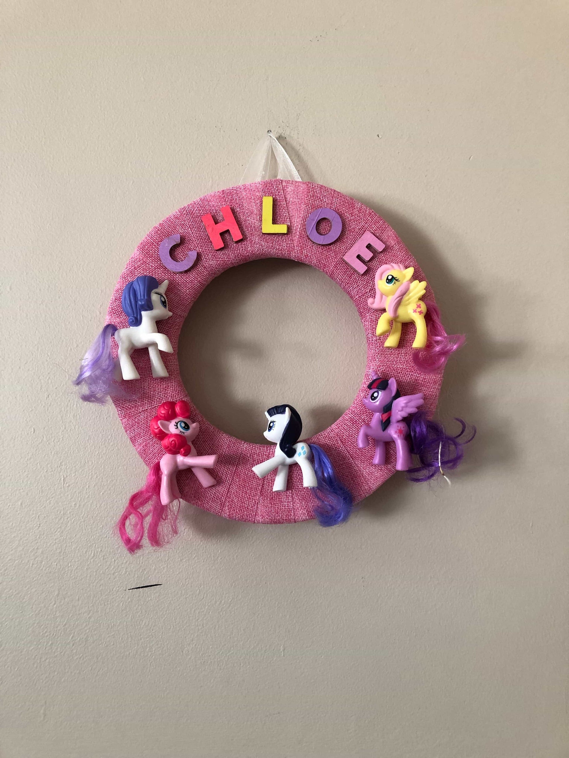 Kids Room Personalised Wreath Wall Art-Personalised Wreath-All-Times-Gifts