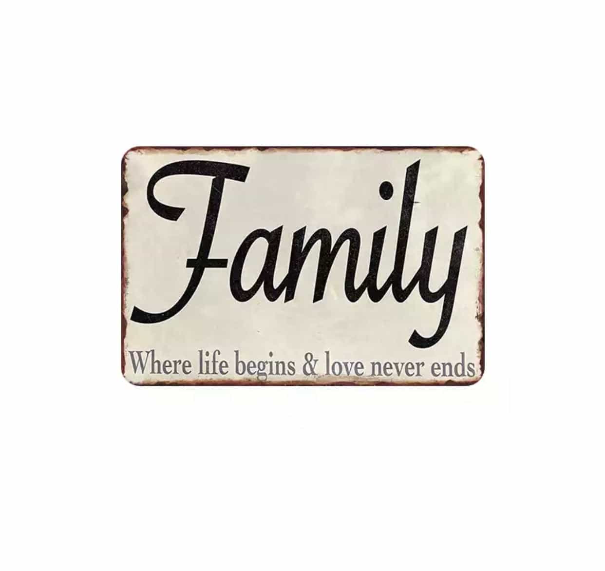 Metal Decoration Sign-All-Times-Gifts