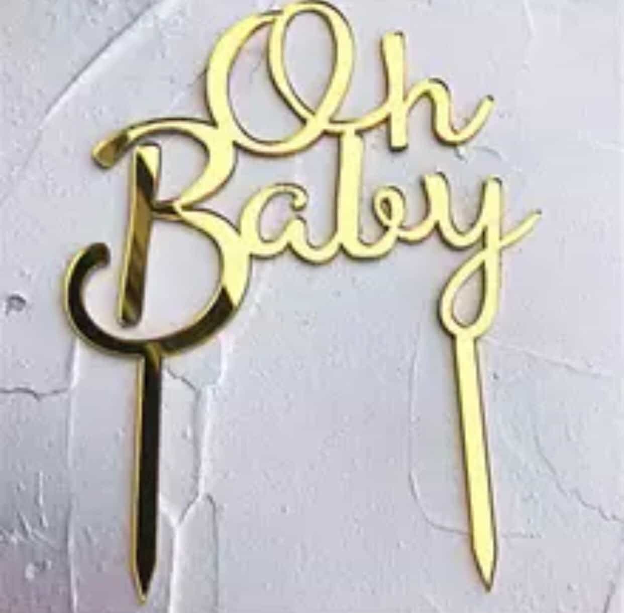 Baby shower Cake Topper-Cake Topper-All-Times-Gifts