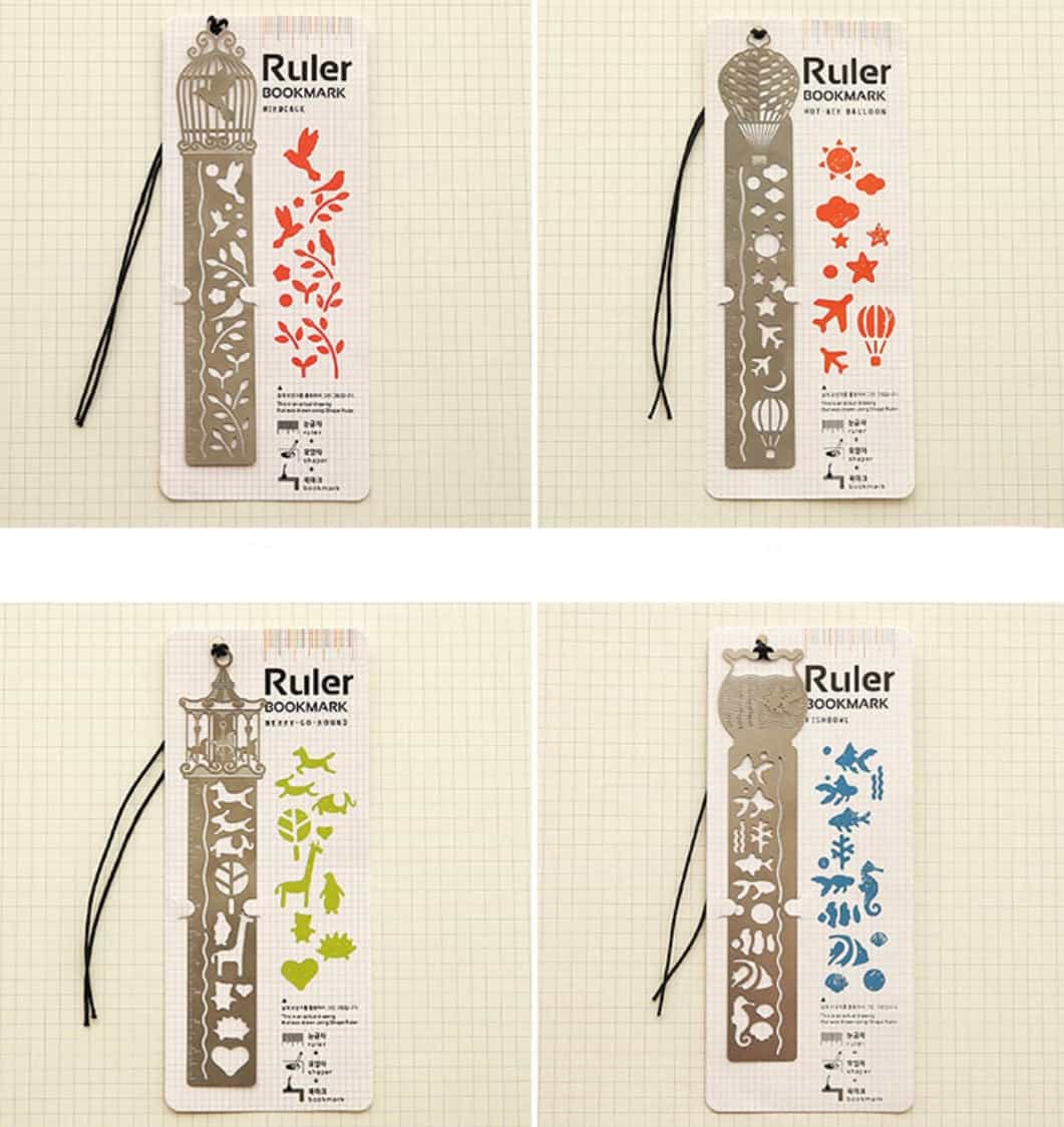 Pattern metal bookmarks set-All-Times-Gifts