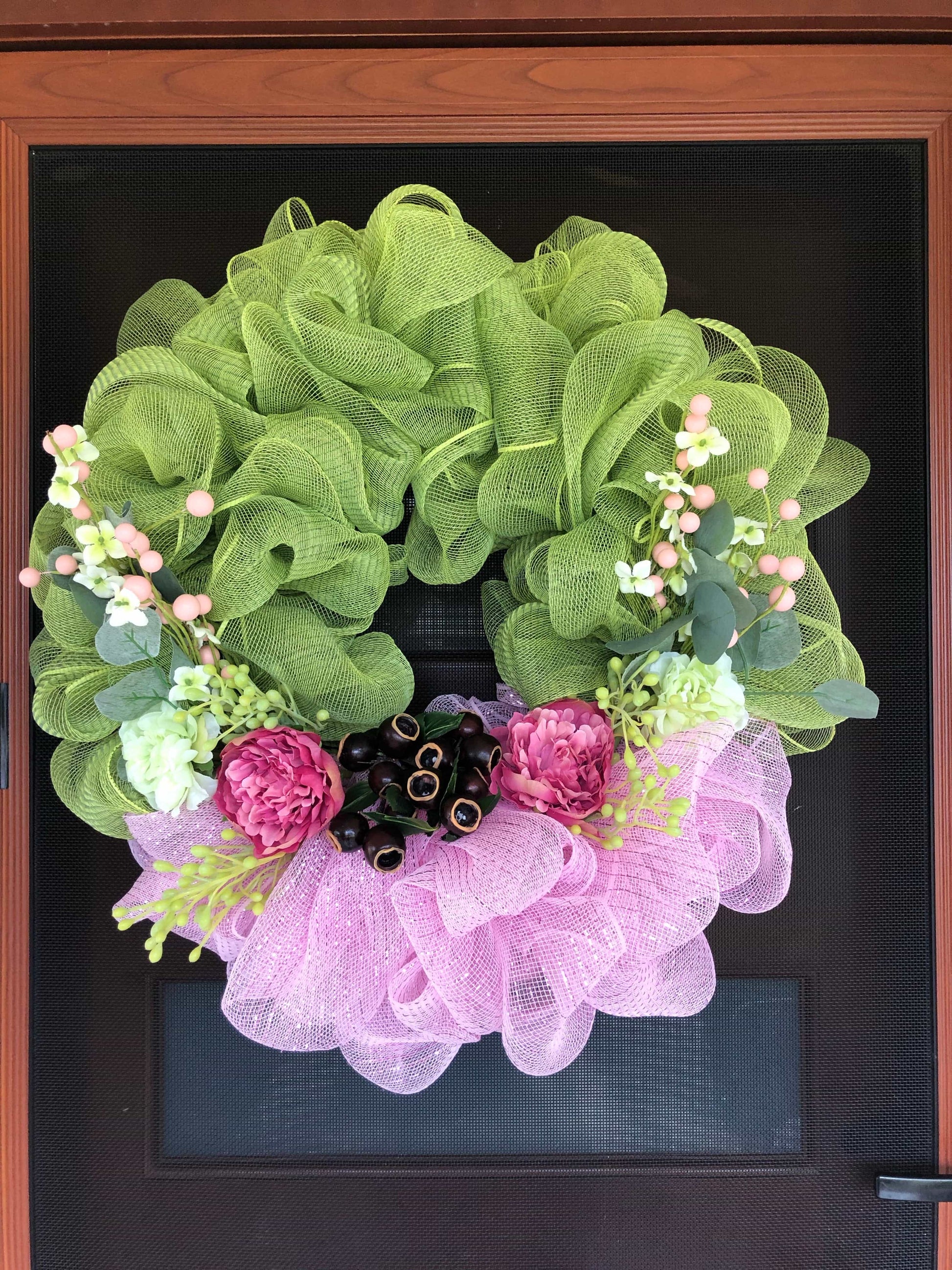 Poly mesh wreath-All-Times-Gifts