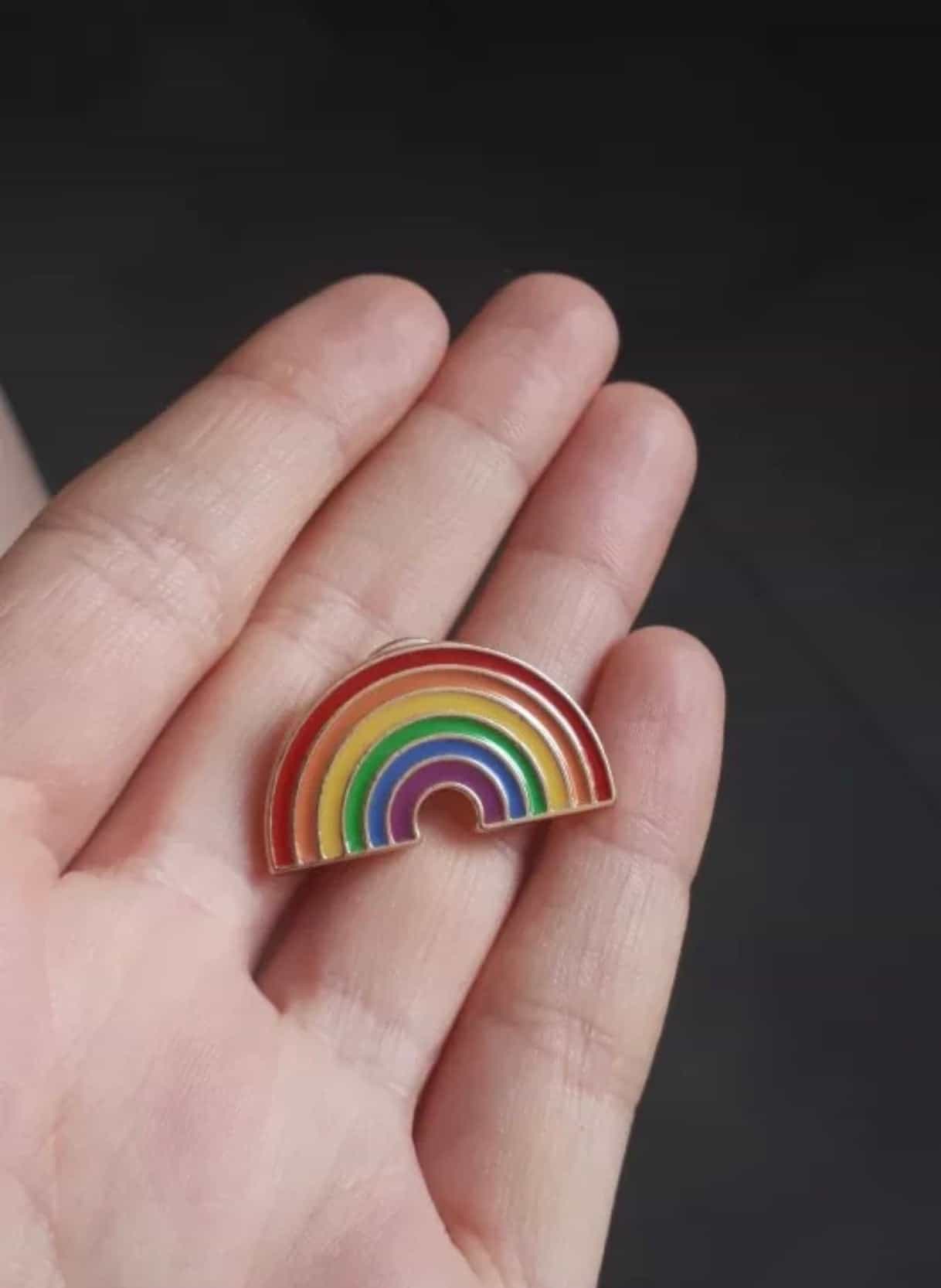 Rainbow Pin Brooch-All-Times-Gifts