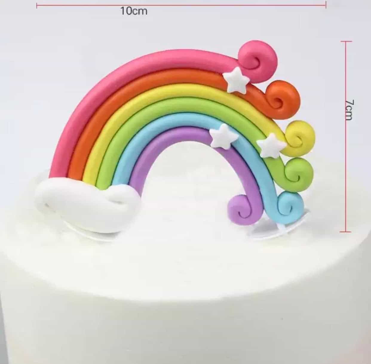Rainbow Set Cake Topper-Cake Topper-All-Times-Gifts