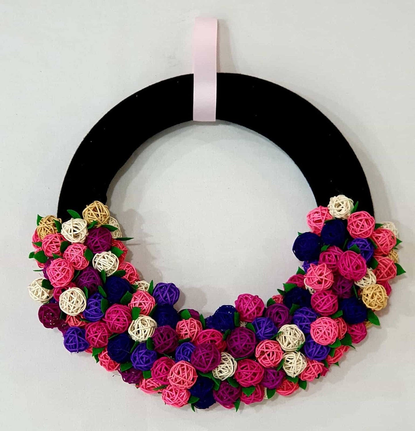 Rattan Balls Wreath-All-Times-Gifts