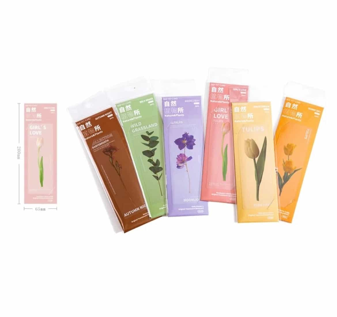 5pcs set Semi transparent bookmarks-All-Times-Gifts