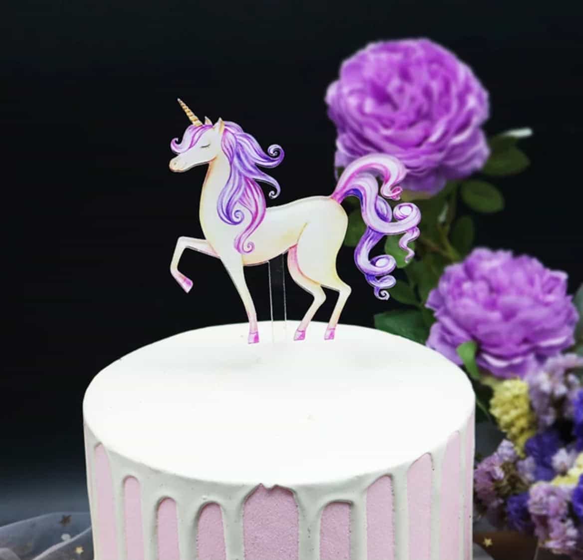 Unicorn Cake Topper-Cake Topper-All-Times-Gifts