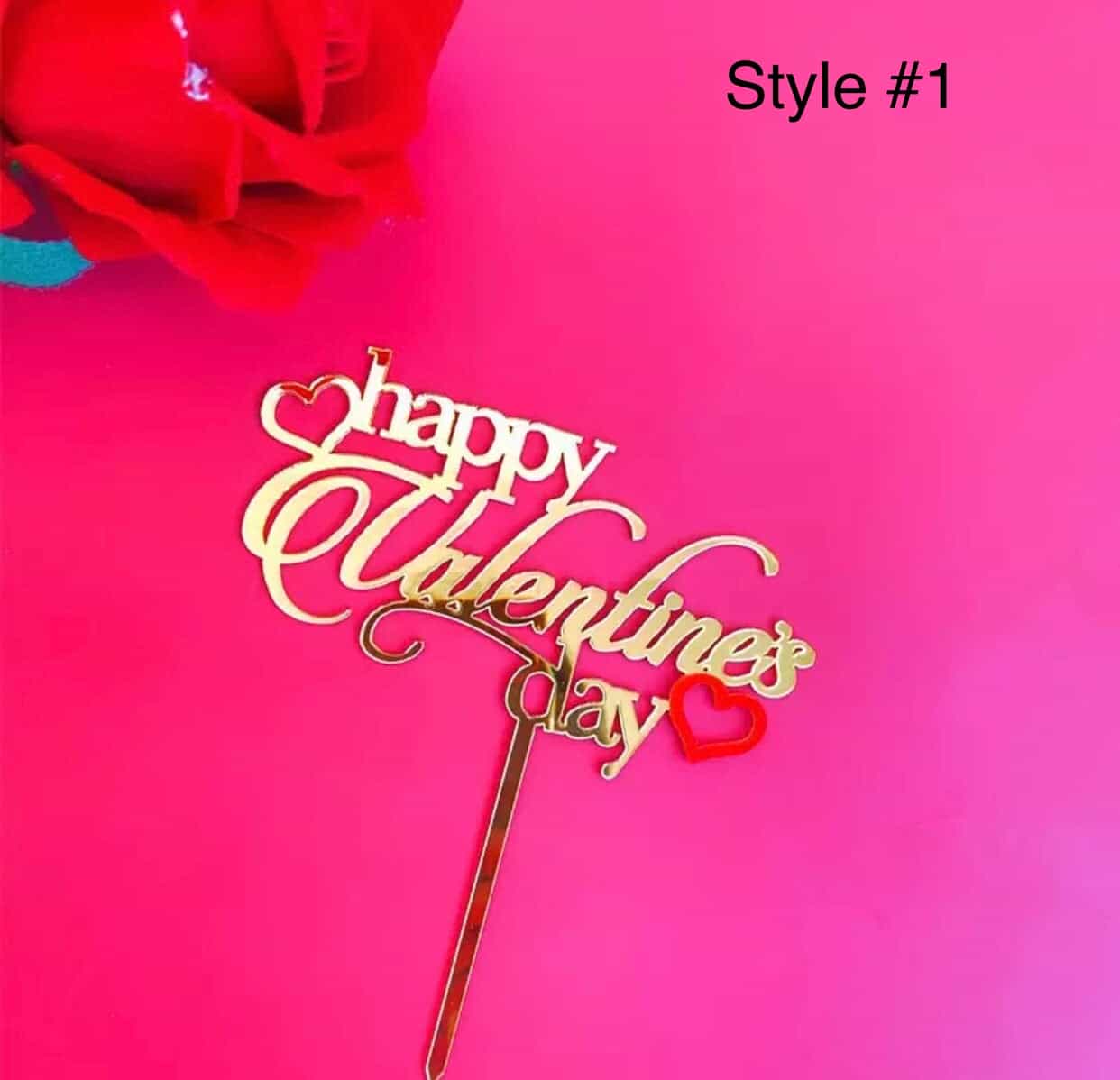 Valentine’s Day Cake Topper-Cake Topper-All-Times-Gifts