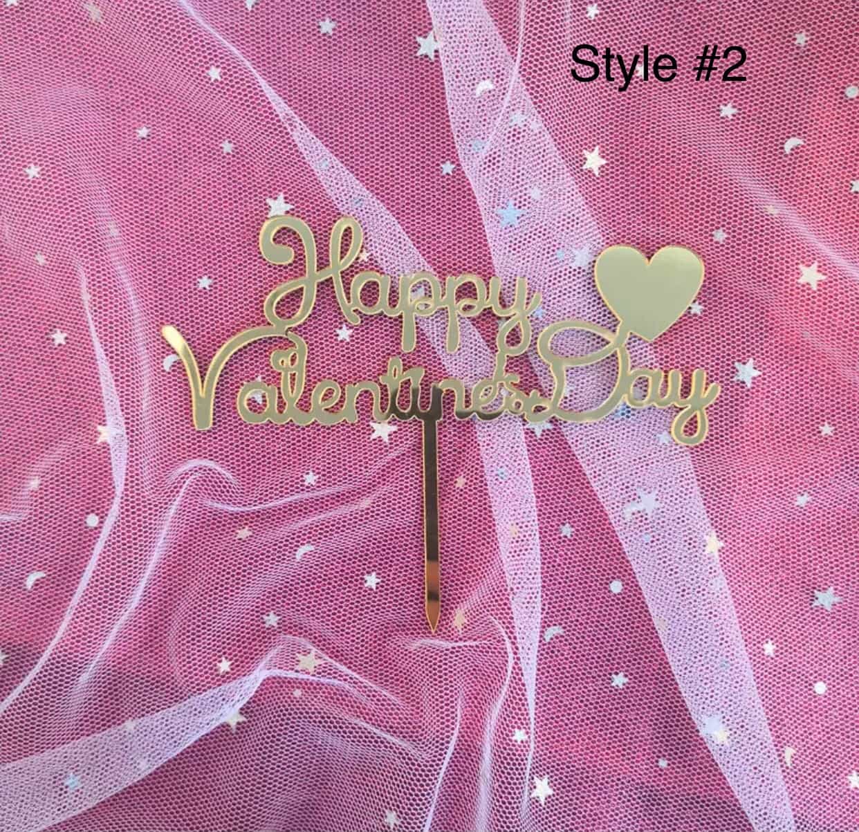 Valentine’s Day Cake Topper-Cake Topper-All-Times-Gifts